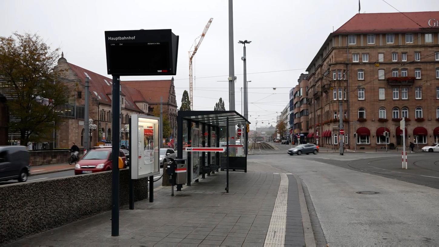 Kein Bus wird kommen... und auch keine Straßenbahn. Wegen des Warnstreiks im öffentlichen Nahverkehr mussten in Nürnberg Pendler auf alternative Verkehrsmittel ausweichen. 