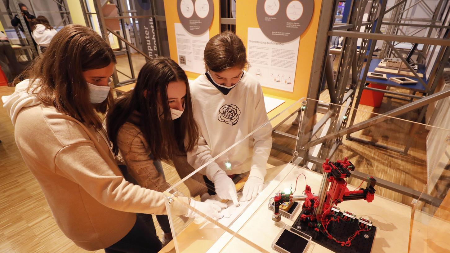 Im Lernlabor Technikland im Museum Industriekultur können sich Kinder und Jugendliche spielerisch mit Naturwissenschaften und Technik auseinander setzen. 