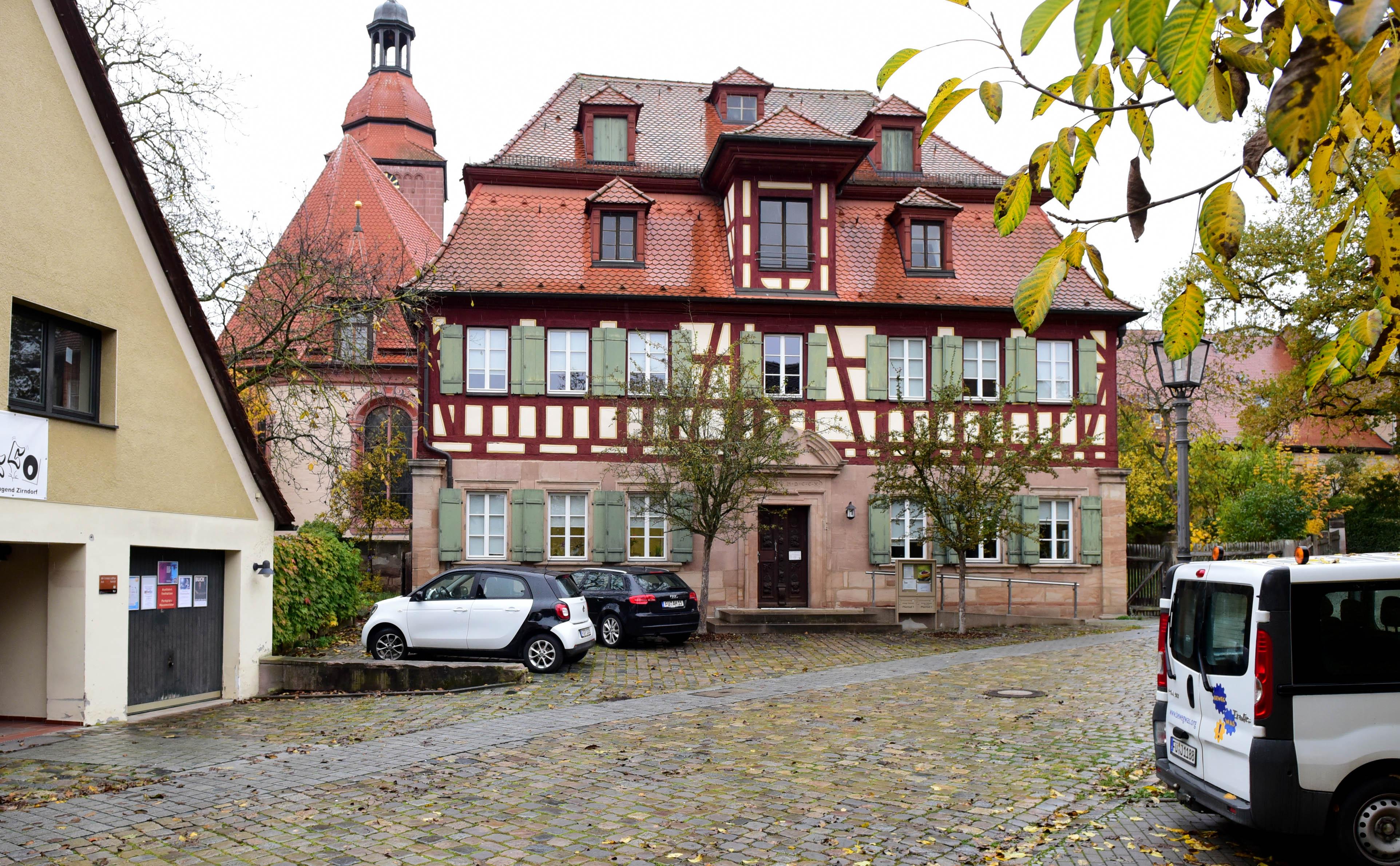Das 1710 erbaute Pfarrhaus