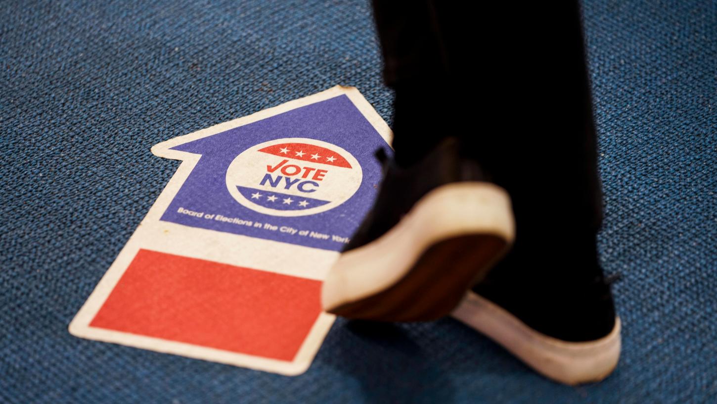 Hier geht's zur Stimmabgabe: Die US-Bürger können ihren Präsidenten nur indirekt wählen