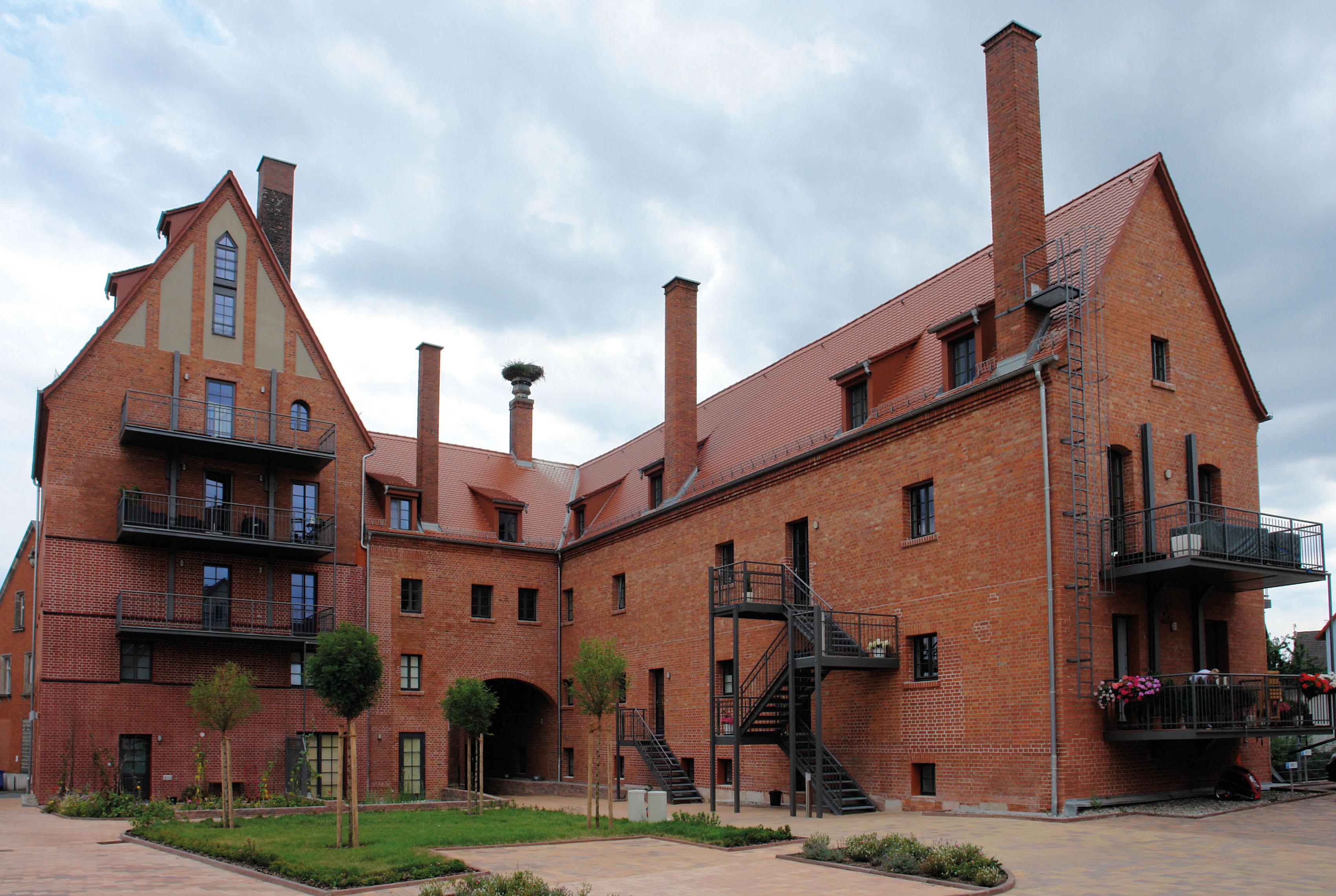 Das ehemalige Brauereiareal in Vach