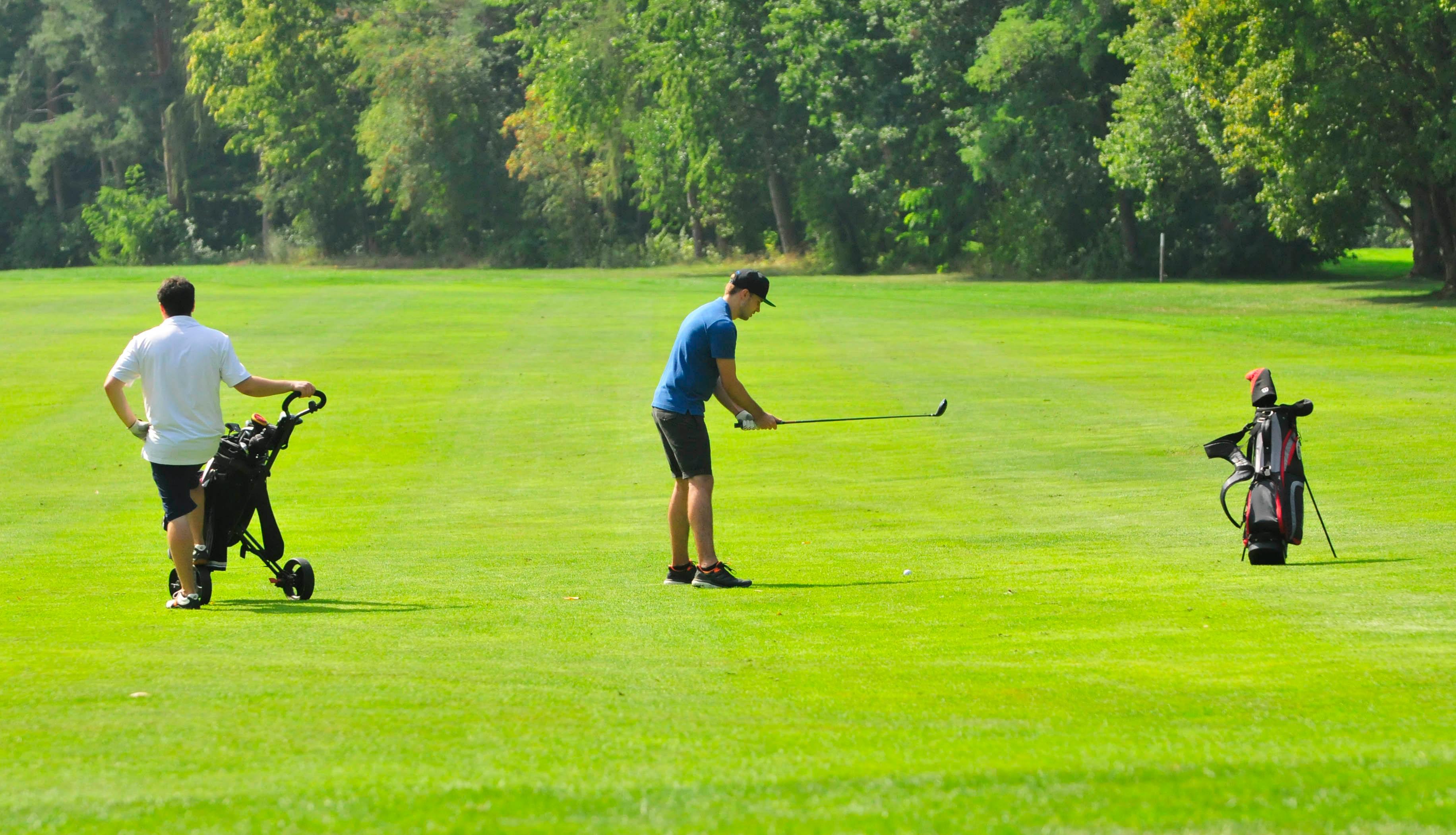 Der Golfplatz bei Atzenhof