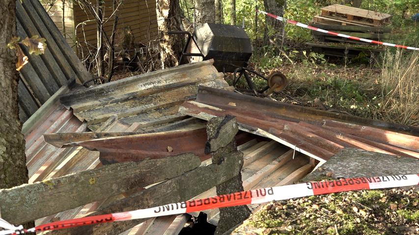 Leiche bei Brand in Franken entdeckt - Kripo ermittelt