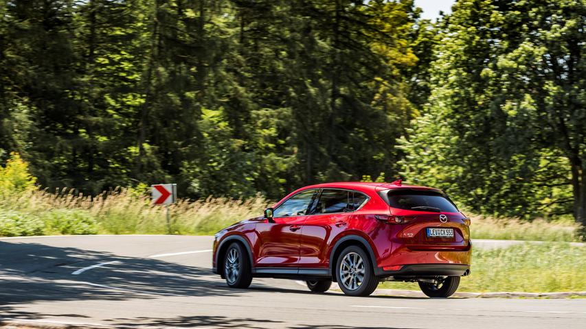 Mazda CX-5: Lernt jetzt abschalten