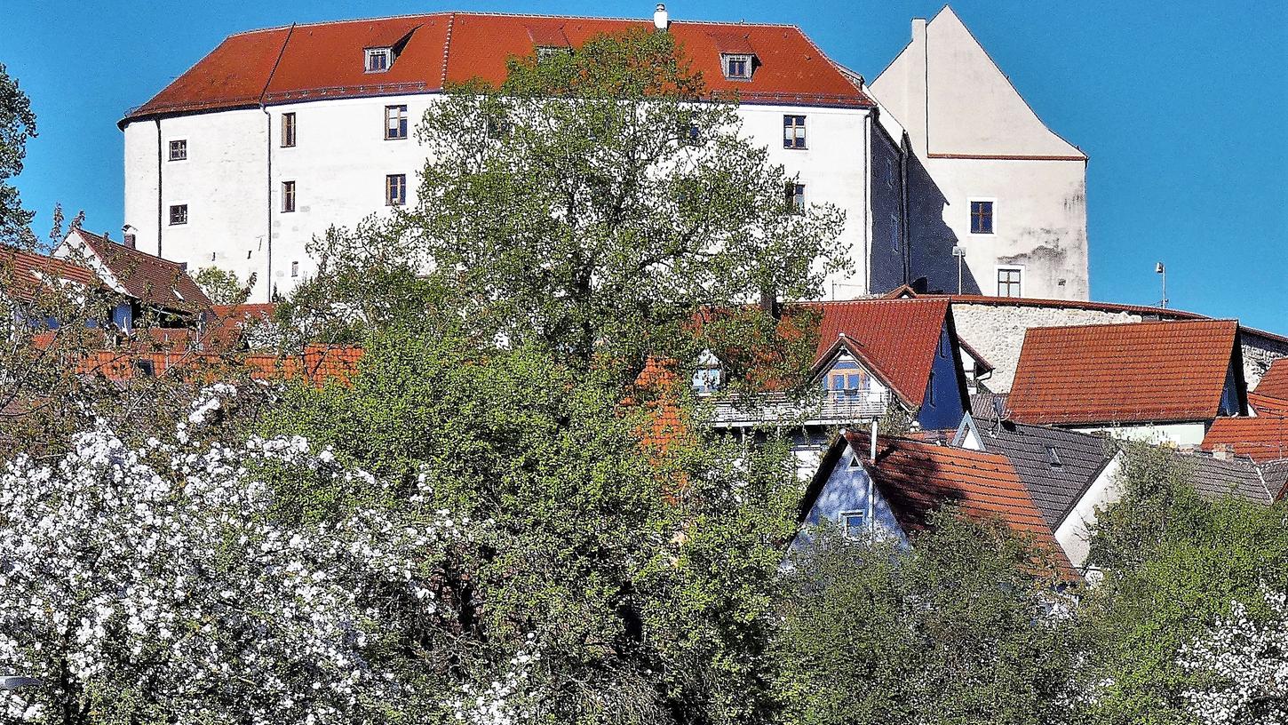 Die Burg Lupburg, in der sich die Marktverwaltung befindet.