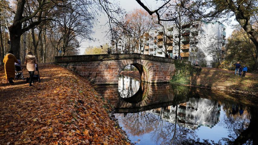 Der Herbst zeigt sich in Nürnberg von seiner schönsten Seite