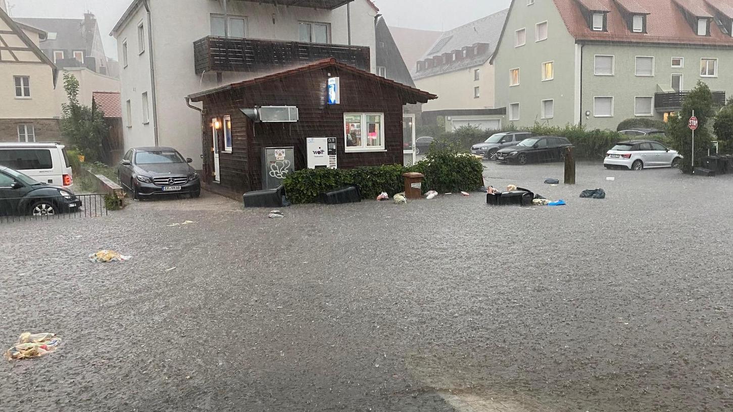 Starkregen in Herzogenaurach: Warum die Keller vollliefen