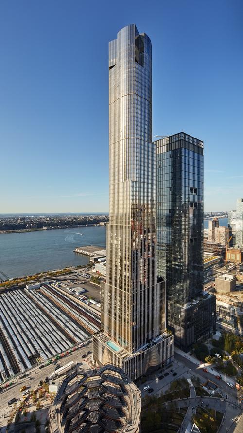 Für den Superwolkenkratzer 35 Hudson Yards in New York gab es kürzlich Platz drei beim renommierten Architekturpreis 