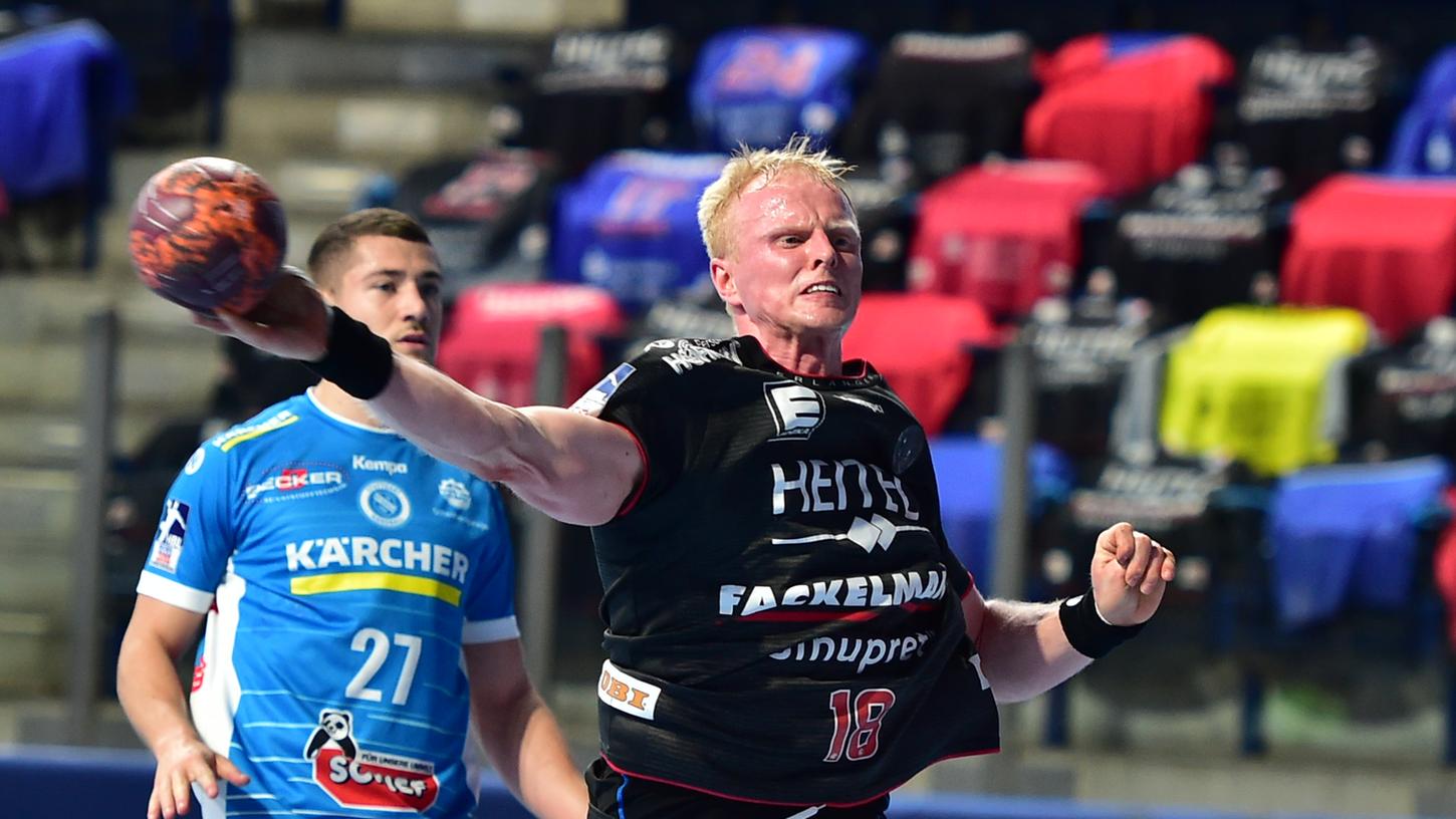 Konsequent an den Matchplan gehalten: Sebastian Firnhaber und der HCE gegen Stuttgart. Konsequent an den Matchplan gehalten: Sebastian Firnhaber und der HCE gegen Stuttgart.