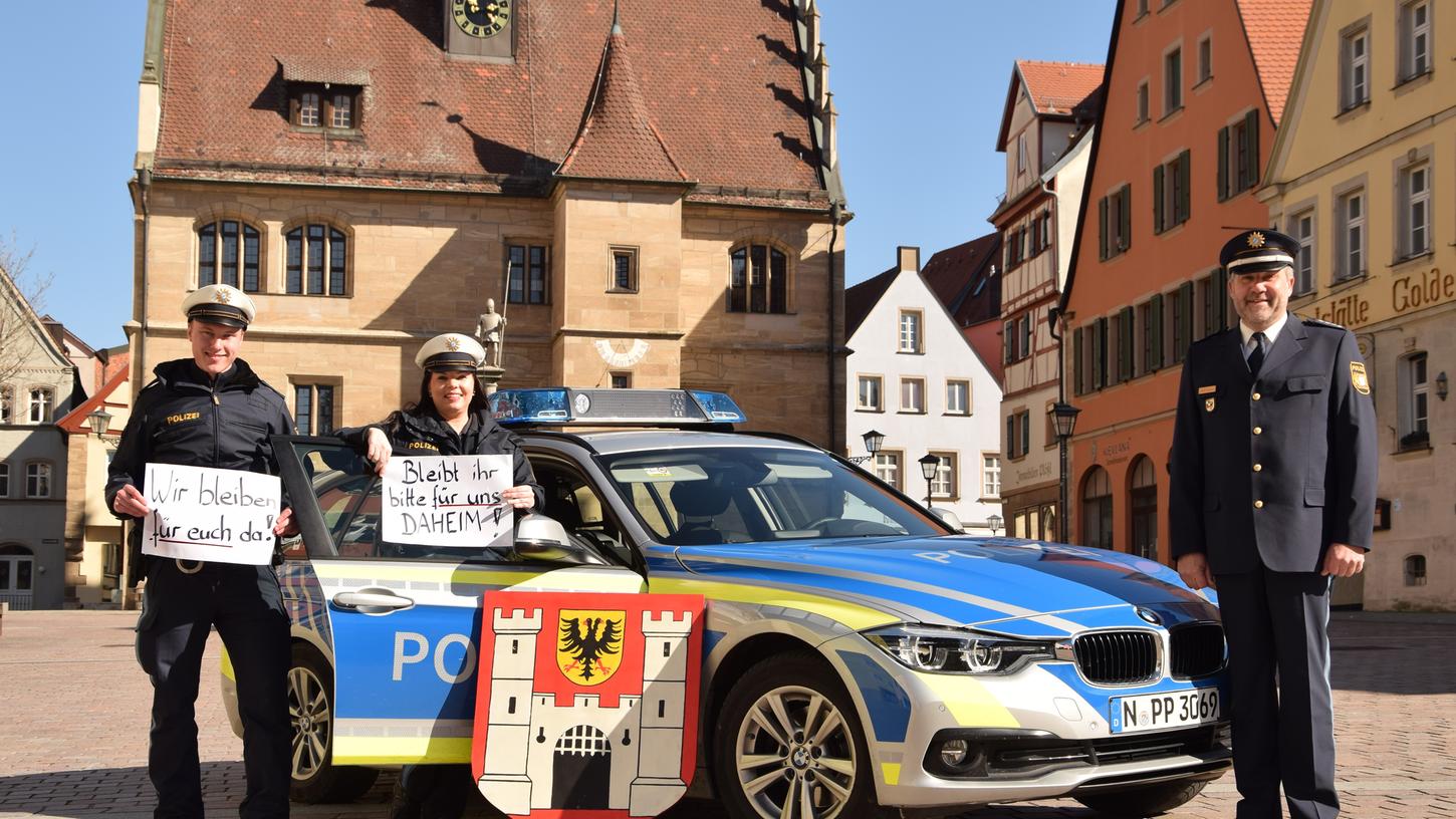 Weißenburger Polizei droht mit Corona-Strafen