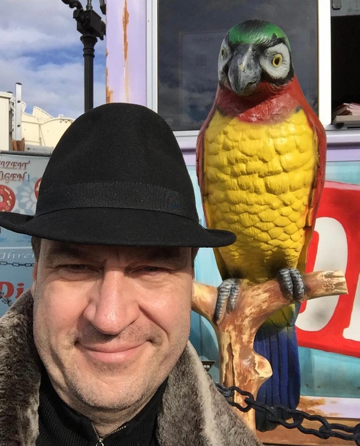 Söder wählte zu diesem im März 2016 geposteten Bild den Hashtag #captainjacksparrow.