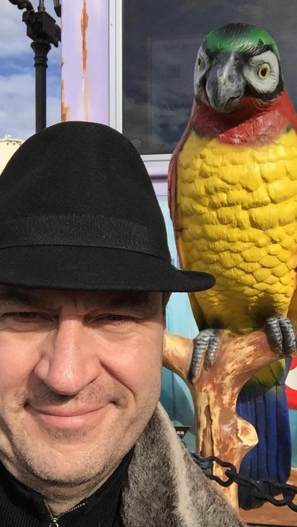 Söder wählte zu diesem im März 2016 geposteten Bild den Hashtag #captainjacksparrow.