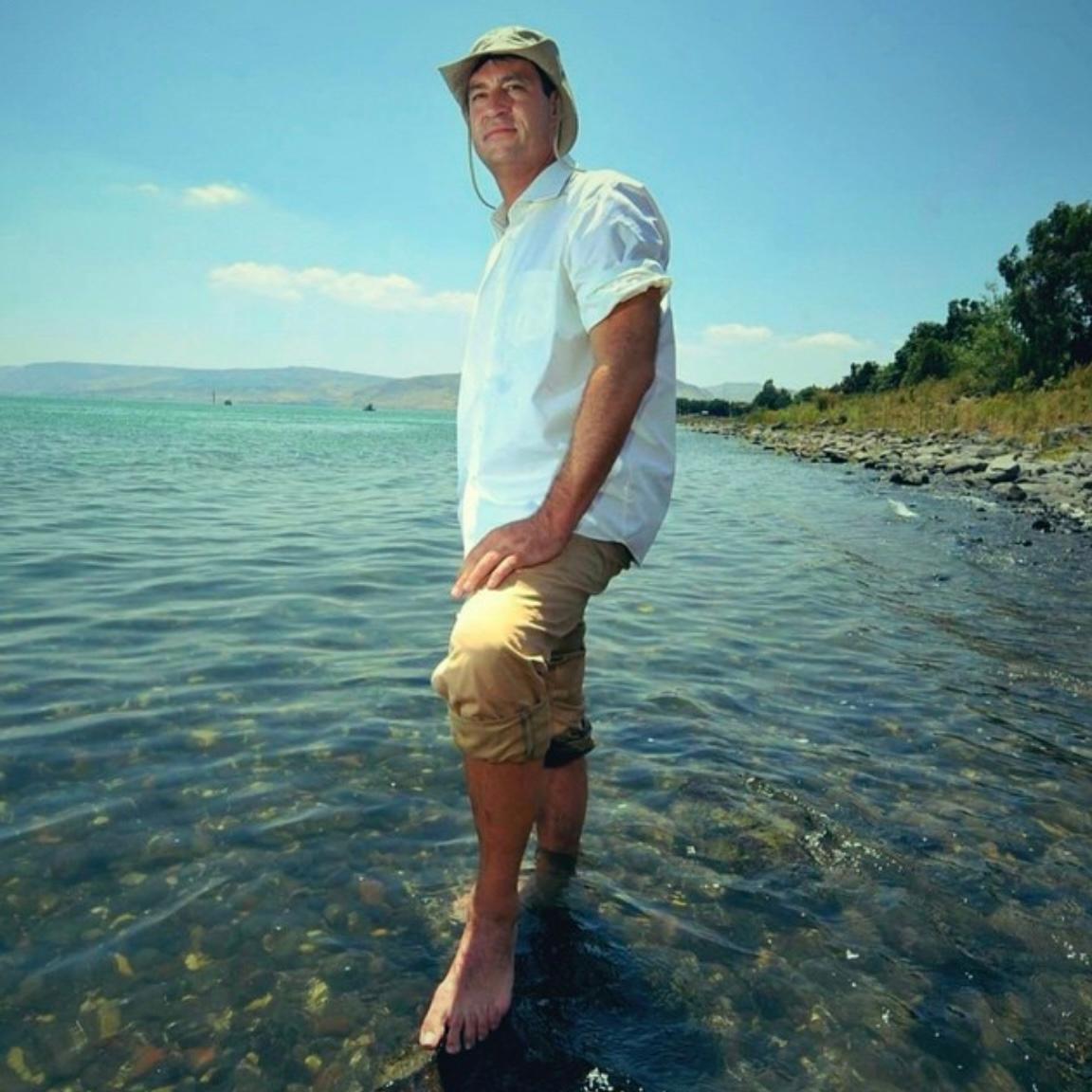 Der Ministerpräsident postet im Februar 2015 ein Bild von sich in Israel.