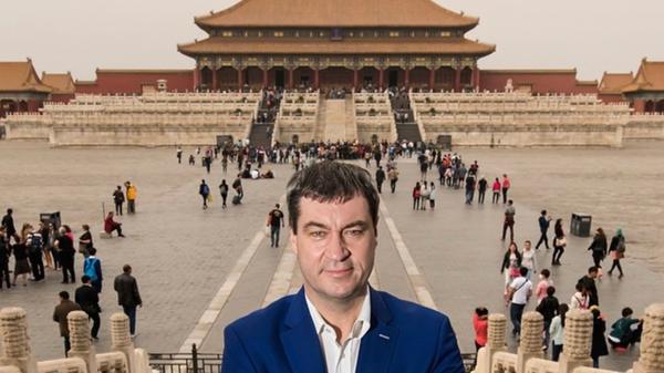 War Söder hier wirklich in China oder ist das etwa Photoshop? Der Beitrag wurde am 2. April 2015 hochgeladen.