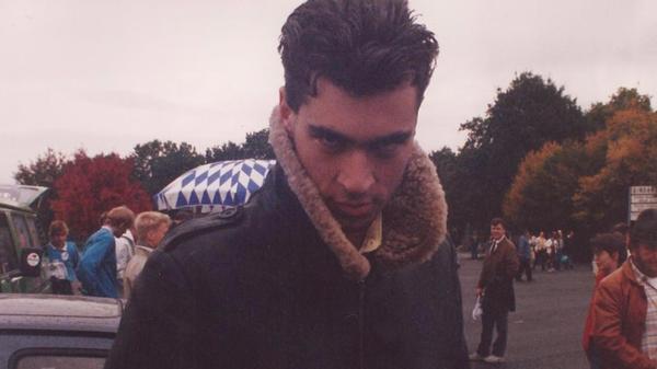 Im Oktober 2016 erinnert sich Söder: "Das waren noch Zeiten… #söder #jung #lederjacke #rock #rockandroll"