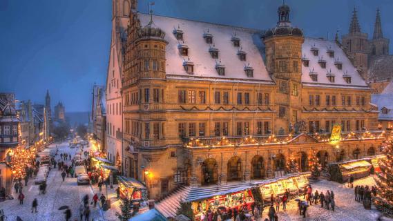 Weihnachtsmärkte in Ansbach, Rothenburg und Dinkelsbühl: Eine Übersicht für 2023