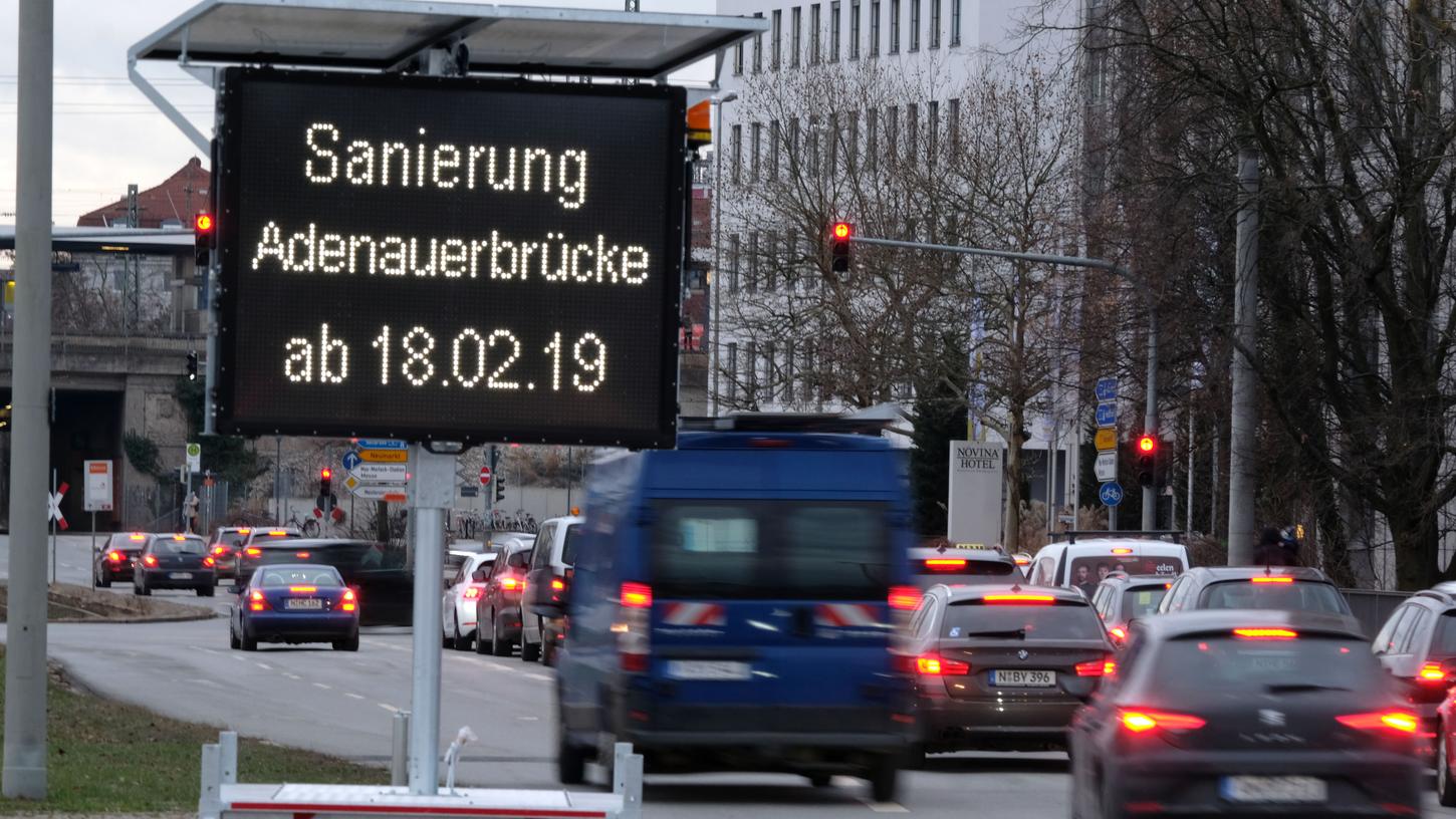 Die Sanierung der Konrad-Adenauer-Brücke verlangte Autofahrern viel Geduld ab. Sie war aber zwingend erforderlich, sagt Sör. Das Bauwerk hat schließlich schon über 50 Jahre auf dem Buckel. 