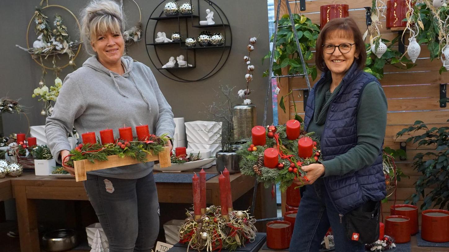 Adventsausstellungen: Gunzenhäuser Floristen haben kreative Ideen