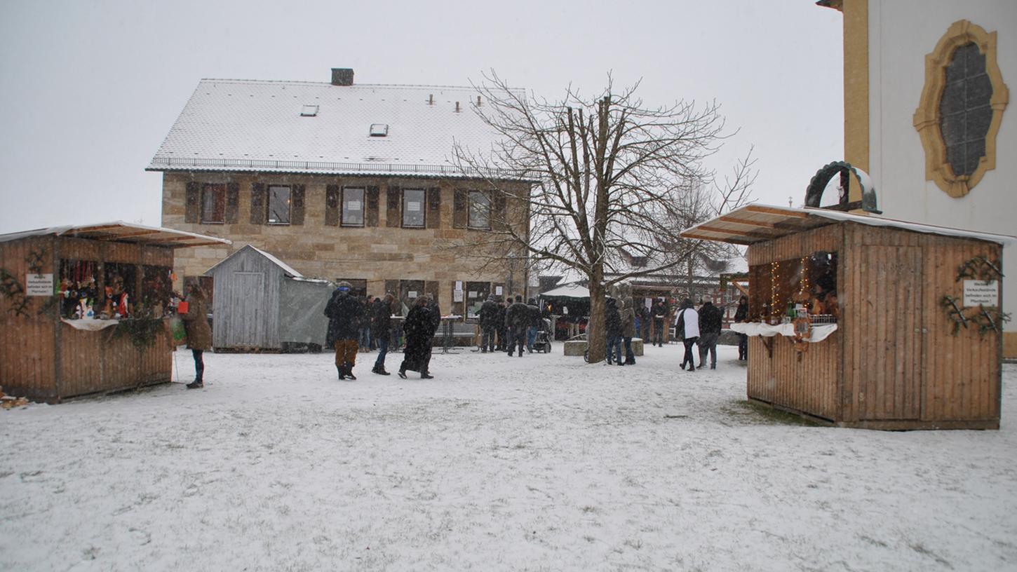 Ein Archivbild vom Pretzfelder Weihnachtsmarkt – den es heuer nicht geben wird. 