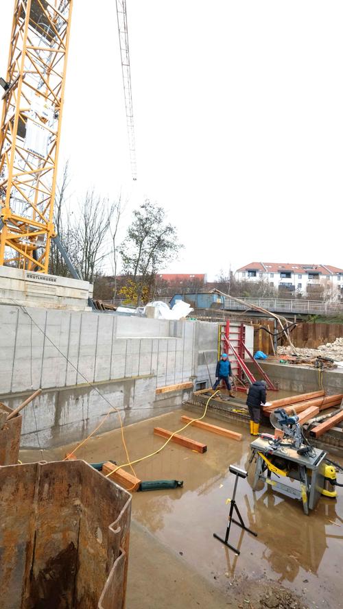Bilder von der Baustelle: Hier entsteht die Nürnberger Dauerwelle