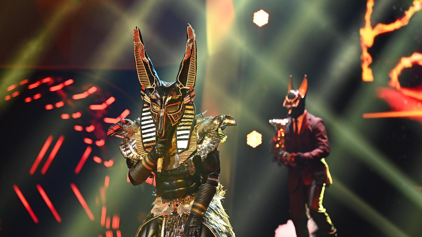 Hier waren die "Anubis" beim Halbfinale der Show "The Masked Singer" am Start
