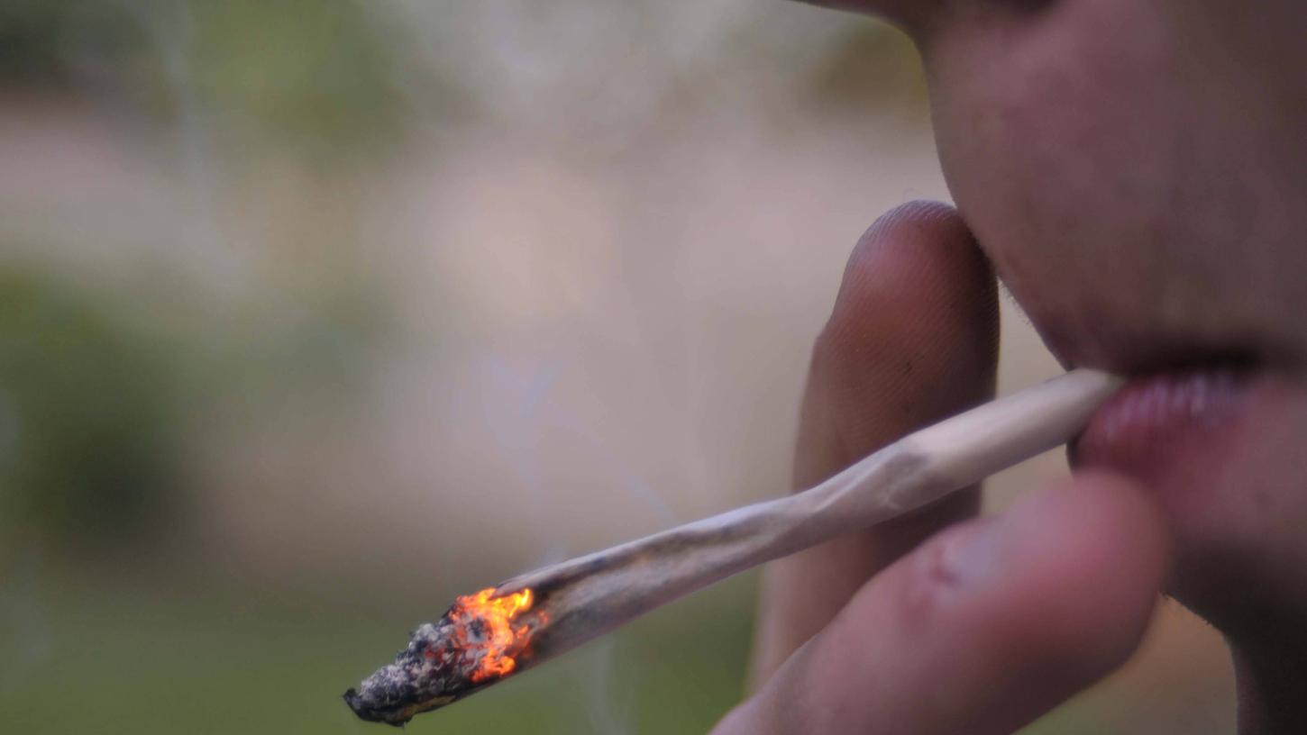 Joint (Symbolbild).
Joint (Symbolbild).