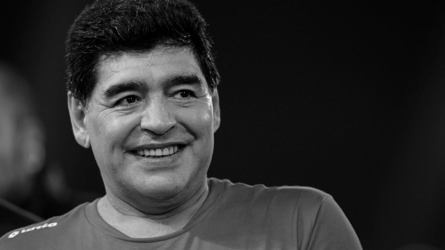 Diego Maradona gilt als einer der besten Fußballspieler aller Zeiten. Jetzt ist er tot.
