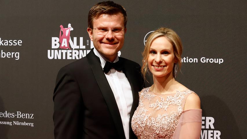 2019 war er noch nicht Nürnbergs OB: Markus König mit Ehefrau Anke.
