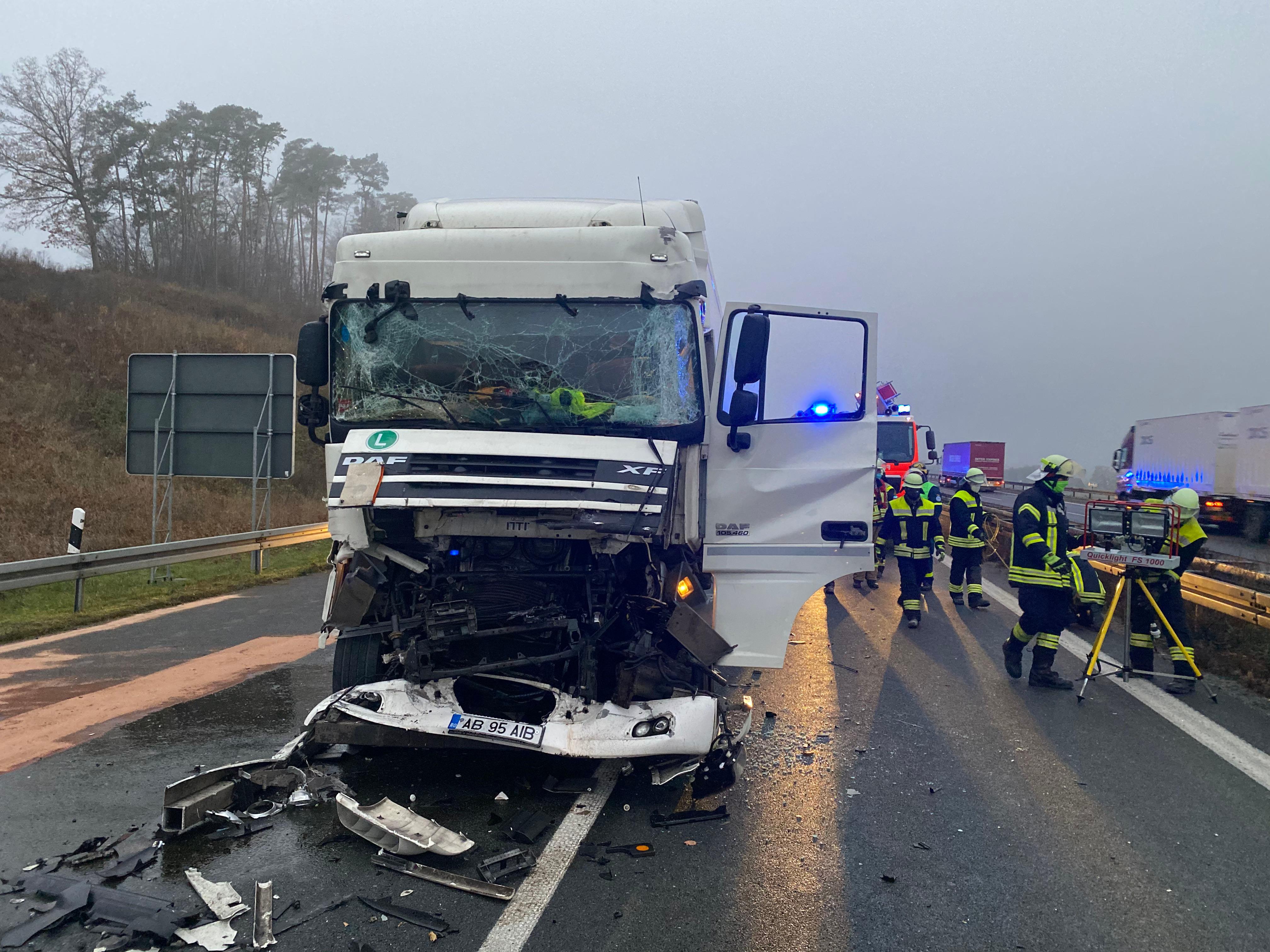 Nach Lkw Unfall A3 In Richtung Nurnberg War Gesperrt Region Nordbayern