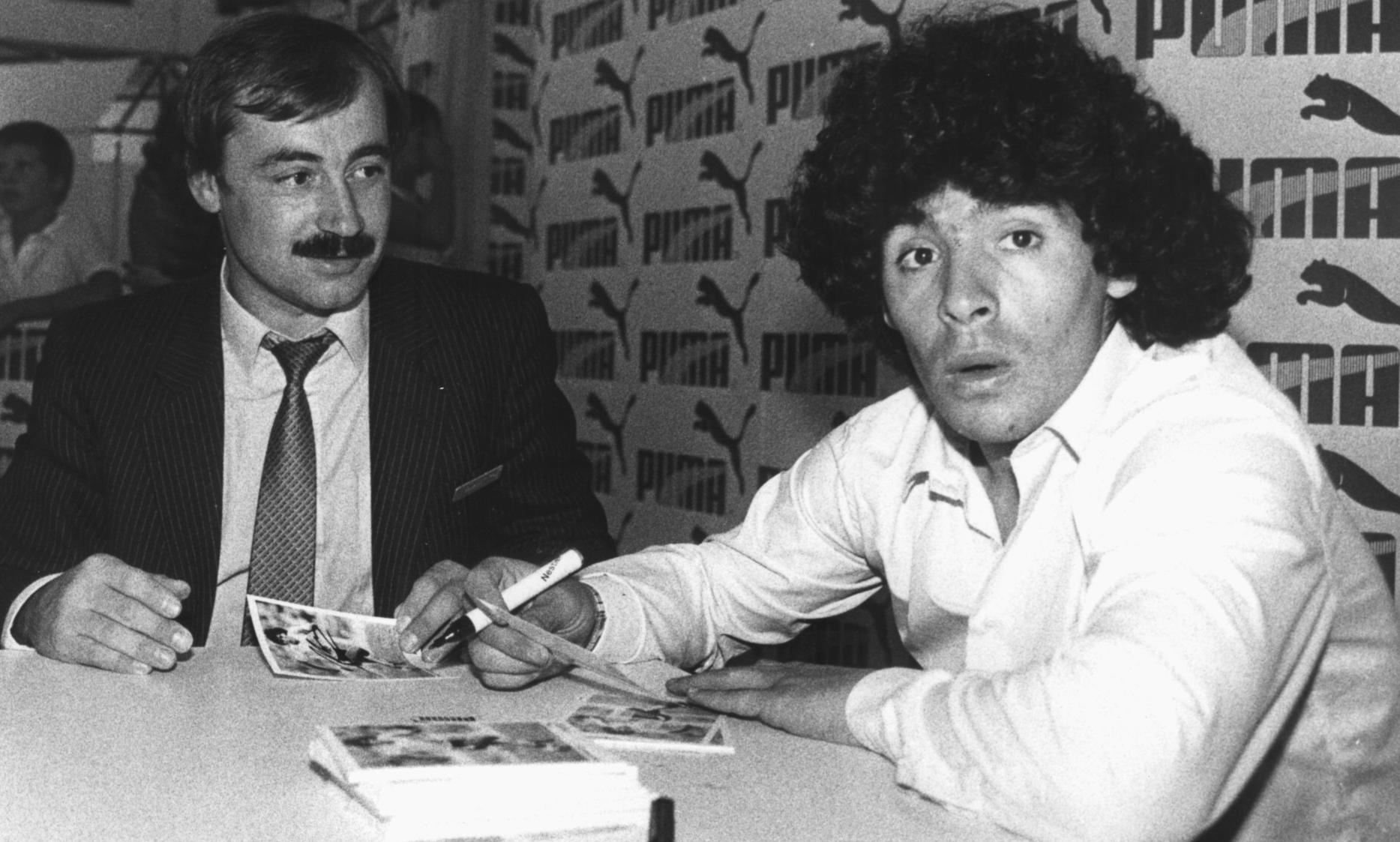 Als Maradona Und Freunde Zu Puma Nach Herzogenaurach Kamen Herzogenaurach Nordbayern De