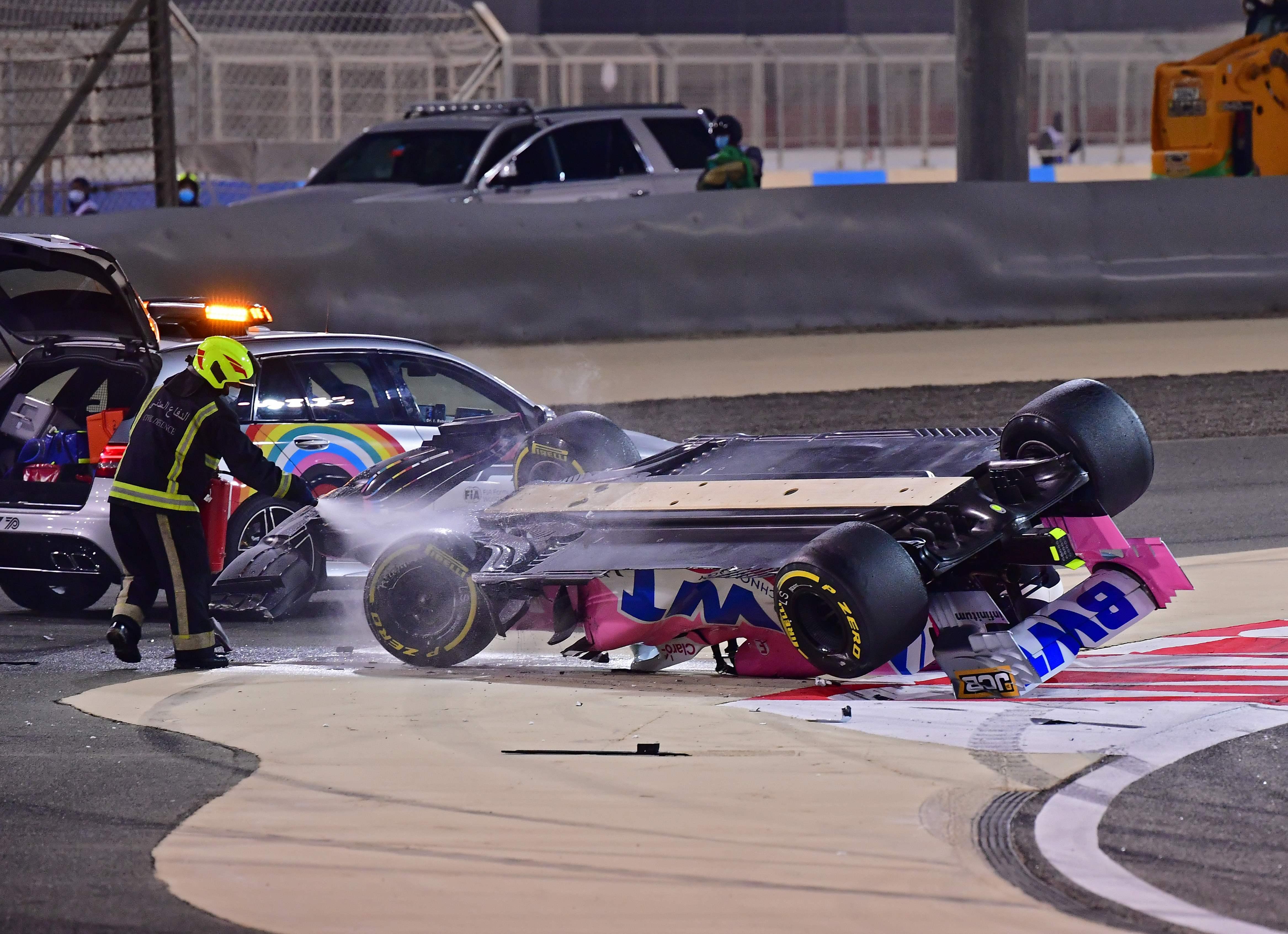 Formel 1 Chaos Rennen Schwerer Unfall Nach Re Start Sport Nordbayern De