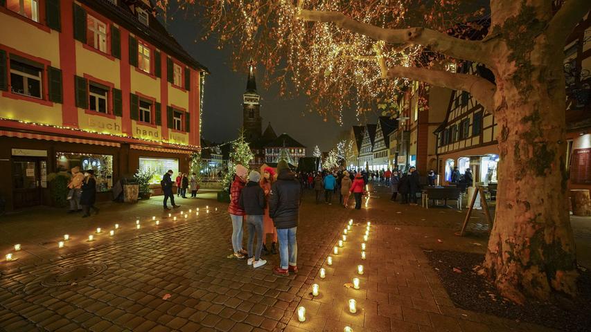 Trotz Corona: Schwabach glänzt im Lichtermeer