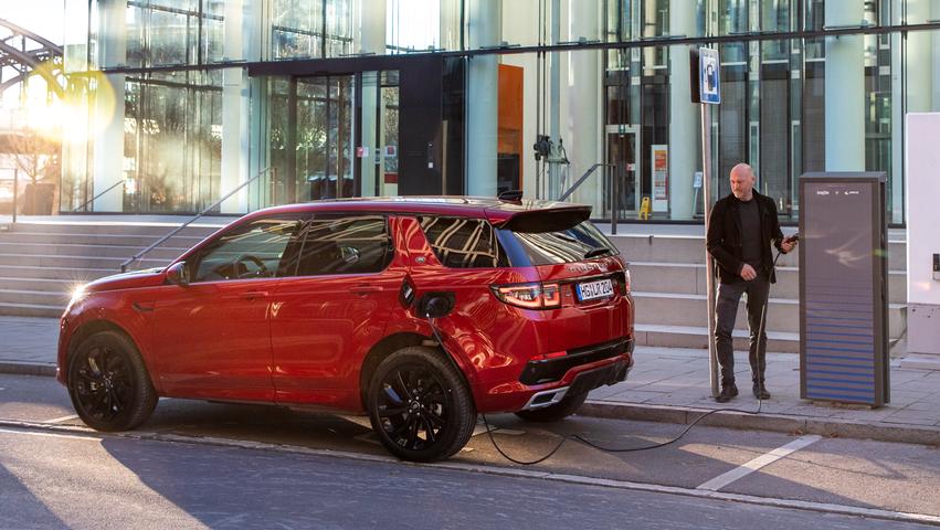 Land Rover Discovery Sport P300e: Auch er bekommt Plug-in-Hybridantrieb.