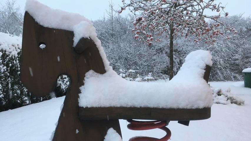 Schnee in Bad Windsheim