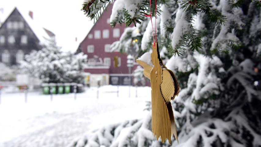 Winterwunderland: Der erste Schnee in Fürth