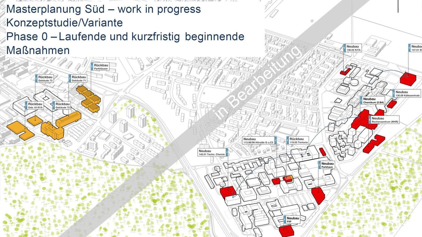 FAU: Planungen für Uni-Entwicklung in Erlangen werden immer konkreter