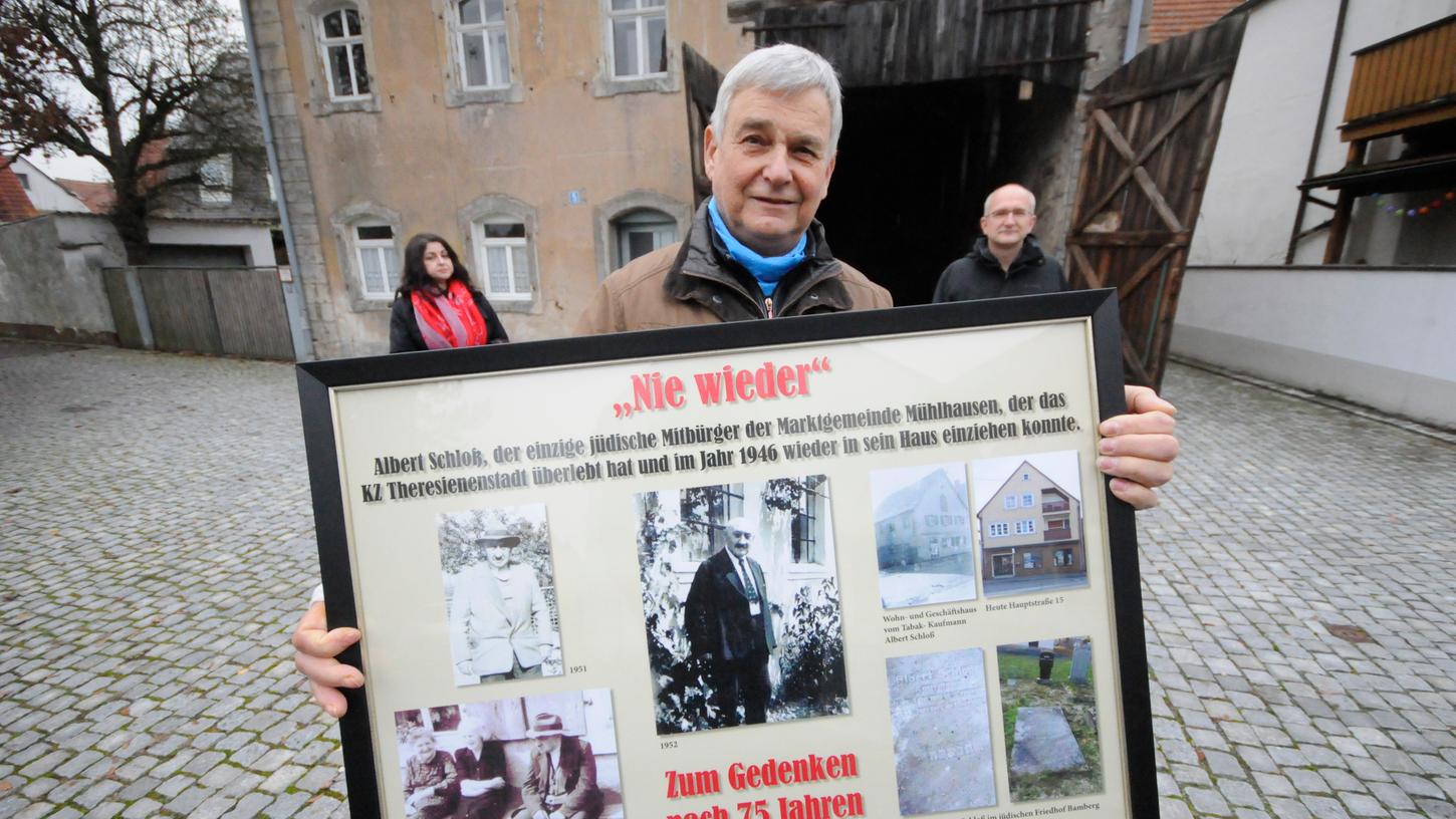 Albert Schloß: Aus dem KZ Theresienstadt zurück nach Mühlhausen