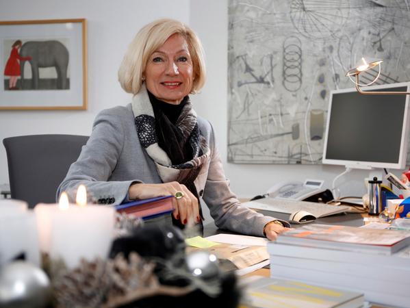Kulturbürgermeisterin Julia Lehner in ihrem Büro.