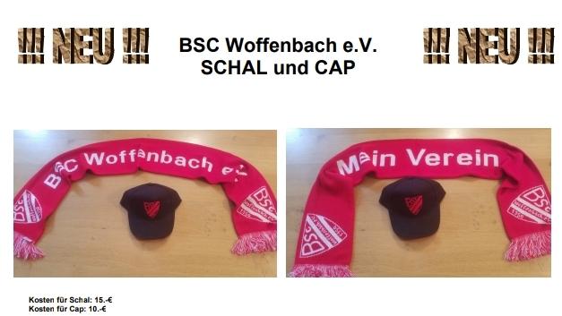 Der BSC Woffenbach beschränkt seine Auswahl auf Schals und Kappen.