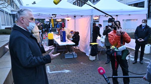 Corona Schnelltest Realschule Europakanal