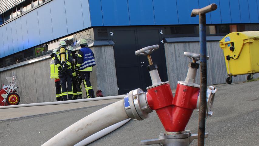 Feuer-Alarm im GFS Ebermannstadt: Brand in der Toilette