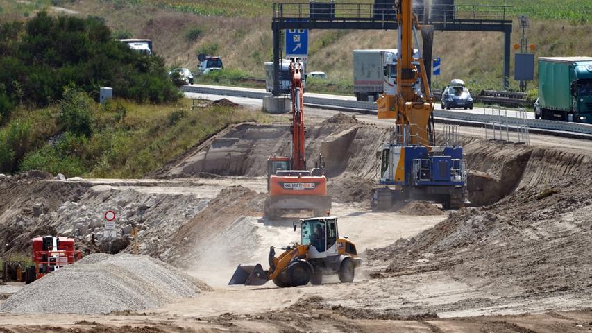 Diese Autobahn-Baustellen belasten die Autofahrer 2021 in Franken