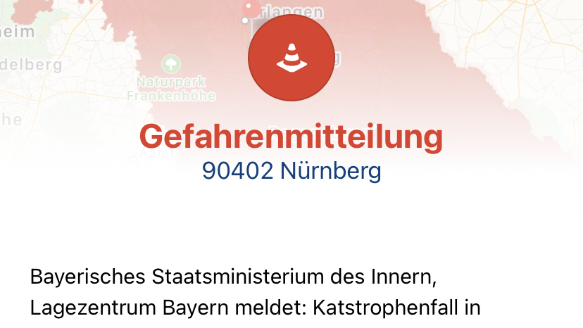 Die Warn-App Katwarn schickte mehrere Push-Benachrichtigungen an ihre Nutzer.