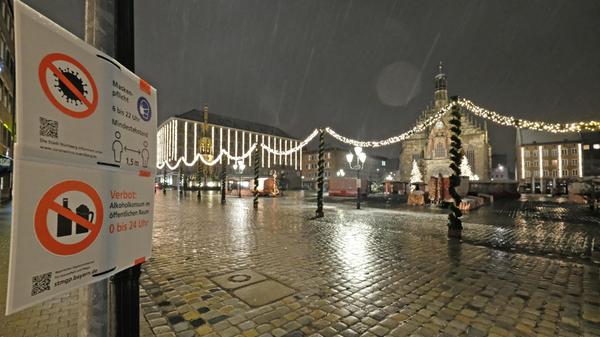 die erste Nacht der Ausgangssperre