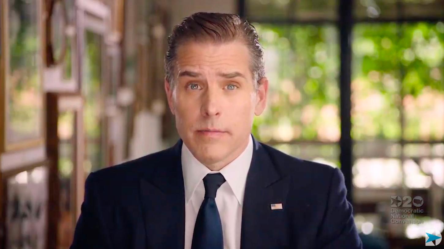 Hunter Biden, hier zu sehen während einer Online-Konferenz der US-Demokraten im August dieses Jahres.