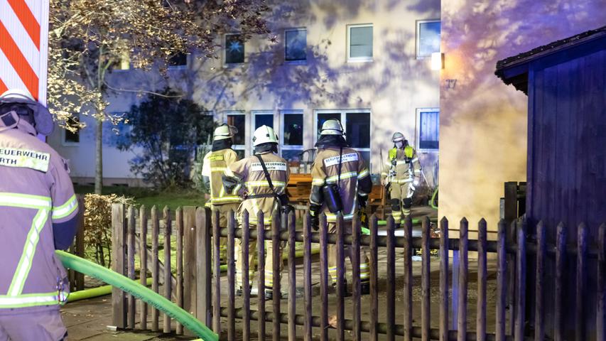 Brand in Fürther Wohnheim: Sechs Verletzte