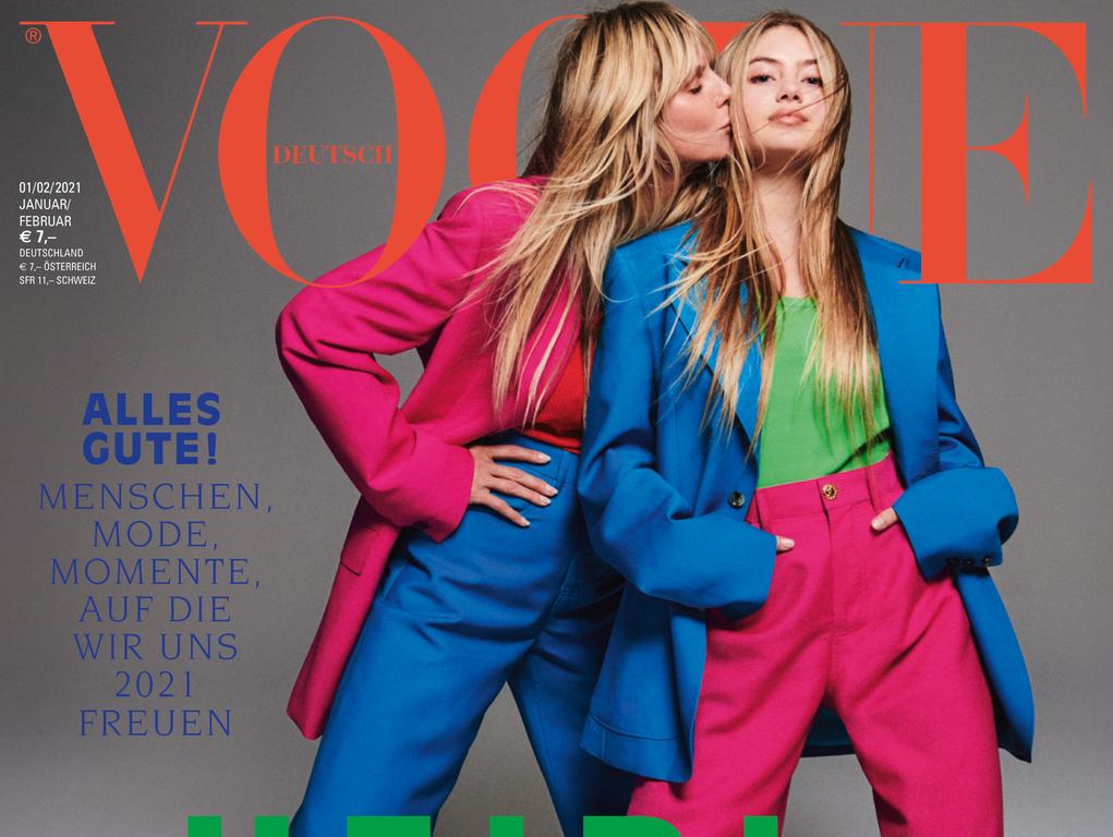 Heidi Klum Und Tochter Leni Gemeinsam Auf Vogue Cover Kultur Nordbayern De