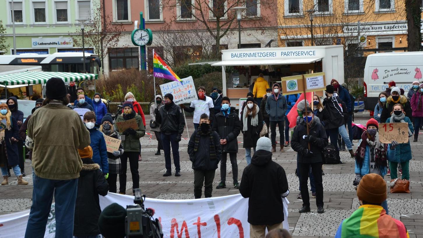Erlangen: Fridays for Future fordern Handeln