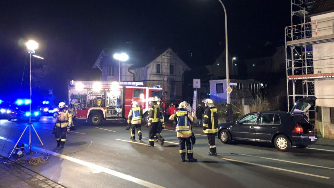 Der schwere Unfall ereignete sich am Samstagabend auf der Bayreuther Straße.