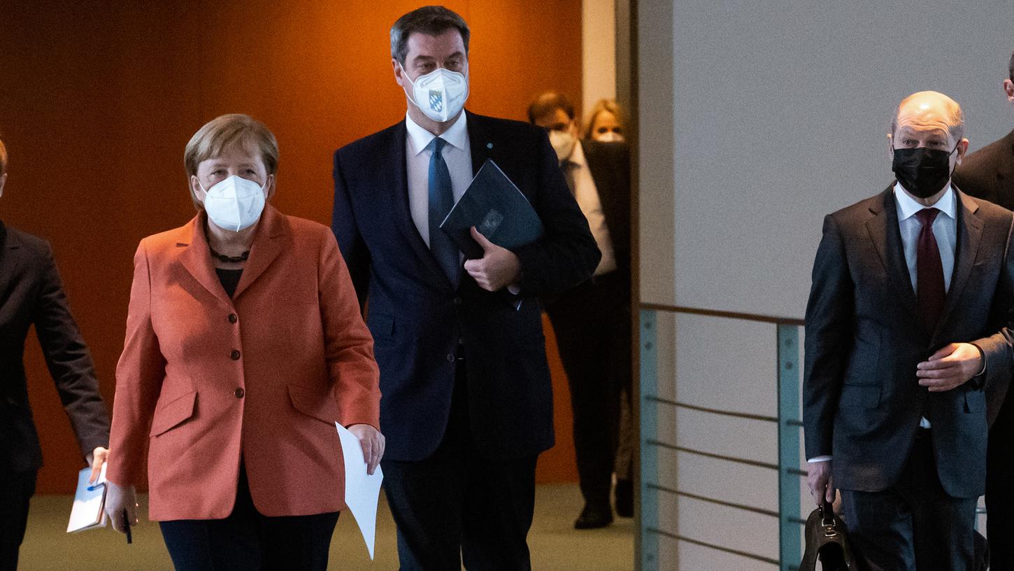 Relativ schnell einigten sich die Länderchefs am Sonntag mit Bundeskanzlerin Angela Merkel auf eine neue Pandemie-Strategie. 